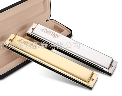 Easttop24 Hole Professional Performce Polyphonic Harmonica T2403 Teaching Gift Toys Can Be Customized