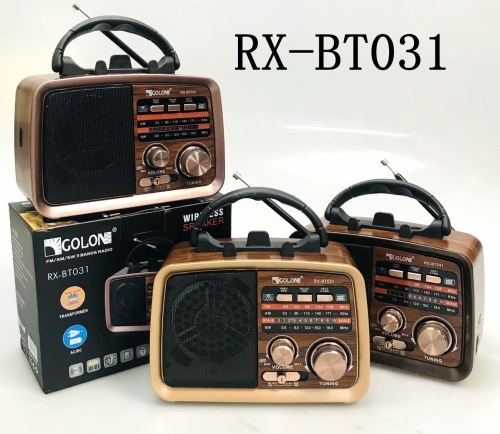 Rxbt031. with USB and Bluetooth. Retro Player with Radio