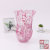 Hot Sale Creative Cabbage Shape Glass Vase Ins Style Hand-Blown Vase Cherry Pink Transparent Vase