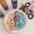 Cheap High Elastic Durable 20 PCs Canned Towel Ring Thick Hair Tie Hair Rope Strong Durable Rubber Band Hair Accessories Wholesale