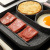 Fried Egg Pan Fried Egg Mold Two Holes Egg Frying Pan Bacon Pan Non-Stick Griddle Pancake Machine Home Breakfast