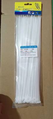 Heavy-Duty High-Quality Nylon White Zipper Cable Tie 12 Inches 3.6 * 300mm Multi-Purpose Industrial-Grade Cable Tie
