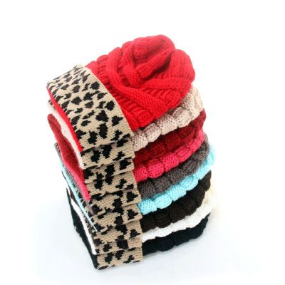Hot Sale European And American New Winter Knitted Hats Fashi