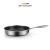 316 Stainless Steel Frying Pan Pan Less Lampblack Non-Stick Pan Household Uncoated Induction Cooker Applicable to Gas Stove Cross-Border