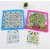 Children's Magnetic Maze Drawing Board Home Color Erasable Baby Toy Tablet Doodle Board Puzzle Drawing Board