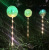 New LED Outdoor Waterproof Solar Festive Lantern Plug-in Garden Lawn Decorative Lamp Dandelion Onion Ball Small Night Lamp