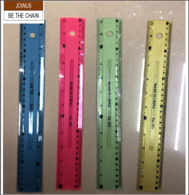 30CM Plastic Colorful Ruler 31CM AF-3930