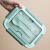 Morandi Rectangular Bento Box Office Worker Portable Lunch Box Multi-Grid Student Lunch Box Thickened Sealing Tape Spoon Fork