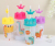 Dinosaur Party CUP Printing Cartoon Straw Cup Cute Fashion Cup Lid Creative Straw Design Large Capacity