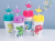 Dinosaur Party CUP Printing Cartoon Straw Cup Cute Fashion Cup Lid Creative Straw Design Large Capacity