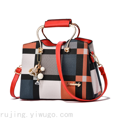 Fashion Handbags Trendy Women Bag Plaid Fashionable Elegant Shoulder Bag Crossbody Bag fashion bag  13455
