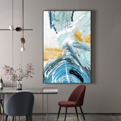 Fashion Art Decorative Painting Oil Painting Creative Abstract Simple New Chinese Style Simple European Living Room Bedroom Hallway Hanging Painting