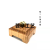 -- [Qionglou Yuyu Incense Utensils Two-Piece Set] New Product
Material: Beech Purple Sandalwood
Size: As Shown in the Figure