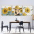 Beautiful High Quality Printing Sunflower Beauty Living Room Background Wall Decorative Painting Customized Restaurant Wall Painting Painting with Frame