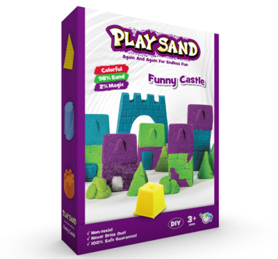  Toys Compatible with Space Toy Sand Suit Flowing Sand Pressure Reduction Toy DIY Puzzle Colored Clay Brickearth
