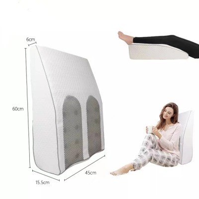 Orthopedic Rubbing Table Tapered Pillow Knee Leg Posture Elevation Leisure Pillow Lumbar Support Pillow Memory Pillow