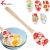 Customized Beech Handle Butter Knife Baking Christmas Silicone Scraper Silk Screen Pad Printing Thermal Transfer Printing Silicone Spatula