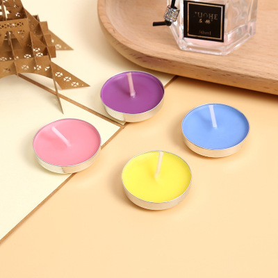 Aromatherapy Candle Smoke-Free Deodorant Tealight Romantic Birthday Confession Heart-Shaped Proposal Hotel KTV Creative Layout Candle