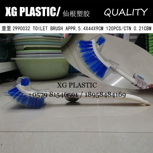 new toilet brush high quality toilet brush plastic long handle double-sided dead angle removal household toilet cleaning tools brush