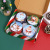 Christmas Gift Cross-Border Supply Manufacturer Soy Wax Fragrance Candle Gift Box Four-Piece Set Aromatherapy Christmas Candle