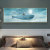 Children's Fun Hand-Painted Style Blue Whale Children's Bedroom Decorative Painting Cozy Room Banner Bedside Decorative Painting Wall Painting