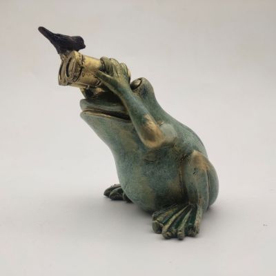 [Monthly Sales 1000] Modern Style Creative Frog-Shaped Ornaments Household TV Cabinet Desk Art Ornaments