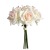 Moisturizing Hand Feeling Simulation 5-Head Curling Rose Bouquet Wedding Hand Holding Artificial Fake Bouquet Home Ornamental Flower