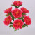 Simulation Peony Flower 9-Head Flash Peony Bundled Flower Peony Gardening Decoration Plastic Decoration Flower Fake Flower Factory Direct Sales