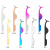 Eyelash Curler Grafting Tweezers Partial Stickers Eyelash Curler Eyelash Curler Aid Stainless Steel Tool Tongs Bags