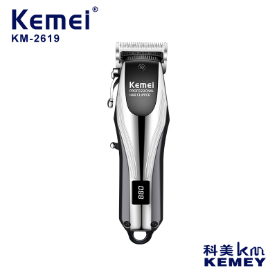 Cross-Border Factory Direct Supply Electric Clipper Komei KM-2619 Household Electric Clipper Factory Wholesale Dedicated Hair Clipper
