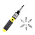 Bit360 Screwdriver with Magnetic Household Quick Switchable Telescopic 6-in-1 Multifunctional Rotary Knife Repair Kit