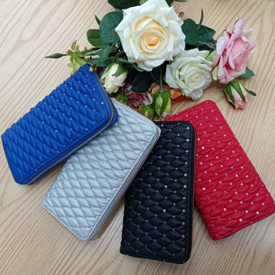 Hot-Selling New Arrival Fashion All-Match Clutch Multifunctional Card Holder Foreign Trade Exported to Europe, America, New Zealand, Yiwu Manufacturers