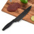 Factory Wholesale Yangjiang Kitchen Knife Kit Stainless Steel Black Non-Stick Knife 6-Piece Set Household Fruit Knife Set