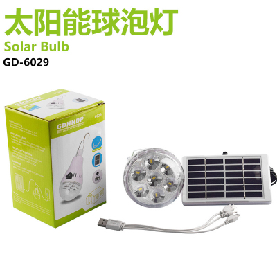 Solar Bulb Led Charging Bulb Night Market Stall UBS Mobile Charging Bulb Lamp