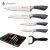 Beautiful Kitchenware Knife Set Kitchen Stainless Steel Chef Knife Hollow Handle Knife Set Gift Combination Knife Set in Stock