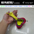 heart shape measuring cup 4-Piece set plastic measuring spoon multi-purpose cake tool kitchen baking gadget accessories