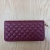 Clutch Purse European and American New Coin Purse Pu Leather Long Korean Style Soft Leather Women's Diamond Plaid Wallet Yiwu Manufacturer