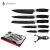 Beautiful Kitchenware Foreign Trade Knife Set Stainless Steel Knife Set Chef Knife 6-Piece Knife Set Gift Knife Set in Stock