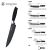 Beautiful Kitchenware Foreign Trade Knife Set Kitchen Stainless Steel Chef Knife Six-Piece Cross-Border Gift Combination Knife Set