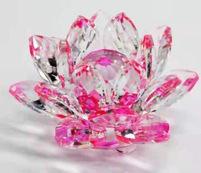 Crystal Home Decoration Crafts Crystal Lotus