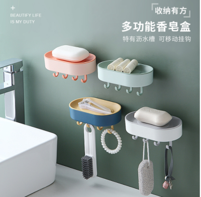 Multi-Functional Hanging with Hook Soap Dish Foreign Trade