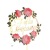 INS Style Cross-Border Color Printing Flowers Acrylic Cake Insertion Happy Birthday Cake Decoration Card