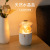 Creative Crystal Salt Stone Humidifier USB Charging Home Heavy Fog Mute Ins Wind Aromatherapy Humidifier Gift
