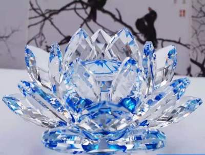 Crystal Home Decoration Crafts Crystal Lotus
