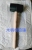 Rubber Hammer Floor Tile Vulcanized Rubber Integrated Shockproof Hard Glue Non-Elastic Small Rubber Hammer Boutique Small Rubber Hammer