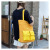 Double Shoulder Travel Leisure Canvas Bag Korean Style Crossbody Trendy Women's Bags Schoolbag Canvas Bag Factory Direct Supply Wholesale