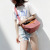 Trendy Women's Bags Retro Contrast Color Shoulder Crossbody Cloth Bag Cosmetic Bag Retro Moon Canvas Saddle Bag