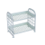 Creative Two-Layer Hollow Plastic Storage Rack for Foreign Trade