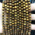 Golden Coral round Beads 4-7mm Gold Silk Willow Semi-Finished Chain Accessories DIY Bracelet Necklace Accessories