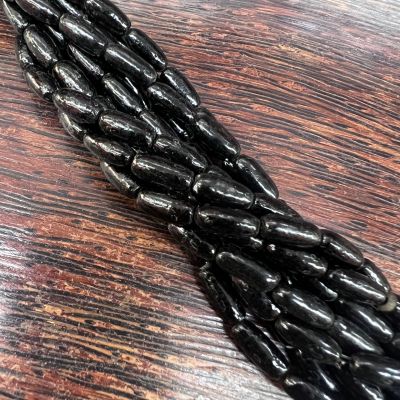 Black Coral with Bead 5x8mm Semi-Finished Chain Accessories DIY Bracelet Necklace Accessories
